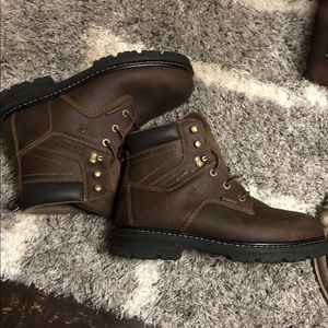 Wolverine brown boots waterproof 12